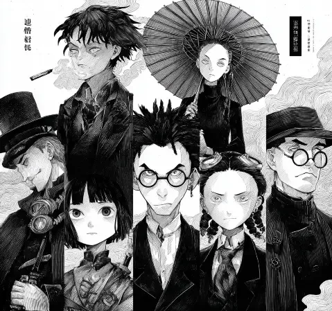 日常治愈题材漫画条目青禾笔记封面